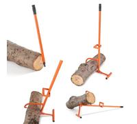 VEVOR Timberjack, 48 in, 4 in 1 Heavy Duty Steel Log Lifter, Multifunctional Log Roller Adjustable Cant Hook, Logging Tools Log Jack, Forestry Multitool for Rolling Cutting Lifting Logs