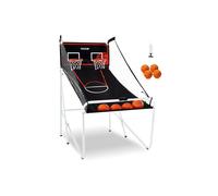 Vevor TJZDLQQYXJ1IYN27SV9 Foldable Basketball Arcade Game, Black & White