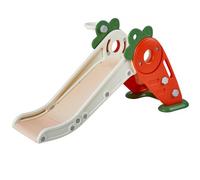 VEVOR Toddler Slide, Kid Slide for Toddlers Age 1-12 w/ Climbable Ladders & Basketball Hoop, Indoor Outdoor Slide Playset for Kids Within 40kg, Toddle