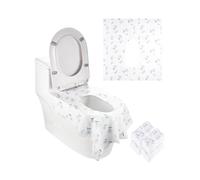 VEVOR Toilet Seat Covers Disposable,20 Pieces Portable Potty Training Toilet Seat Covers,4 Pack Extra Large Waterproof Potty Cover,for Adult, Kids, Travel, Public Restroom & Airplane