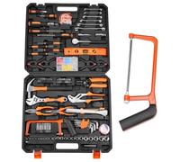 VEVOR Tool Kit, 216 Piece General Household Hand Tool Set, Home Repairing Tool Kit with Portable Tool Storage Case, High-Quality Steel, for Home Maintenance, DIY Projects, and Automotive Repair