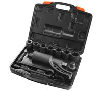 VEVOR Torque Multiplier, Heavy Duty Torque Multiplier Wrench Set, 1 Inch Drive Lug Nut Wrench Torque Multiplier, 1:58 4800N.m Lug Nut Remover, with 8 Sockets and Storage Case for Truck Trailer RV
