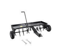 VEVOR 48" Tow Behind Plug Aerator with Universal Hitch Lawn Aerator Tow Behind