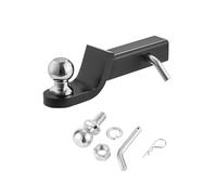 VEVOR Trailer Hitch, Fits 2 Inches Receiver, Trailer Hitch Ball Mount with 2 Inches Ball and Pin, 7500 lbs Capacity Ball Hitch, 2 Inches Drop, Tow Hitch for Heavy Duty Truck with Carbon Steel, Black