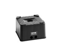 VEVOR Trailer Jack Block, 6" High Heavy Duty RV Leveling Block with 6000 lbs Capacity, RV Jack Stand, Motorcycle Stand, Stool, Camper Accessories for Travel Trailers, 5th Wheels Class A/C Motorhomes