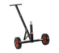 VEVOR Trailer Dolly, 600lbs Tongue Weight Capacity, Carbon Steel Trailer Mover with 16.5 inch and 22 inch Adjustable Height, 1-7/8 in Hitch Ball and 10 in Solid Tires, for Moving Car RV Boat Trailer