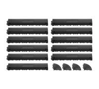 Vevor Transition Edge Kit, 11-Piece, Durable Garage Floor Edging, Pp Material, Easy Installation, Edge Protection