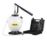 VEVOR Transmission Fluid Pump Manual ATF Refill System Dispenser, Oil and Liquid Refill Bleeder 7.5 Liter Large Capacity, Automatic Transmission Fluid Pump Tool Set with 15 Pieces ATF Filler Adapters