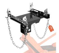 VEVOR Transmission Jack Adapter, 1100 lbs / 0.5 Ton Load Capacity Automotive Transmission Lift Adapter, Heavy-Duty Steel, for Floor Jack with 1-1/5 in