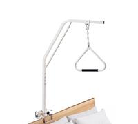 VEVOR Trapeze Bar for Bed Mobility, Medical Bed Trapeze with Clamps & Metal Chain, 250LBS Weight Capacity Pull Up Assist Bar for Elderly & Disabled, Ideal for Home Care, Hospitals, Nursing Homes