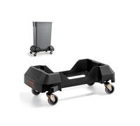 VEVOR Trash Can Dolly Fit 16/23 Gallon Containers Slim Trash Can Roller Base with 4 Swivel Wheels 200lbs Weight Capacity Smooth & Quiet Rolling Pl