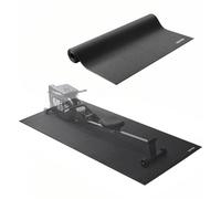 VEVOR Treadmill Mat for Carpet Floor, 6 mm Thick, 760x1820 mm Exercise Equipment Mat for Treadmills, Stationary, Recumbent Bikes, High Density PVC Floor Protector, Waterproof and Non-slip for Home Gym