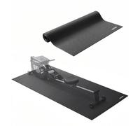 VEVOR Treadmill Mat for Carpet Floor, 6 mm Thick, 915x1980 mm Exercise Equipment Mat for Treadmills, Elliptical, Rowing Machine, High Density PVC Floor Protector, Waterproof and Non-slip for Home Gym