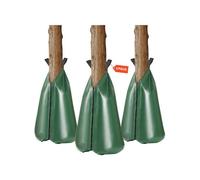 VEVOR Tree Watering Bag, 3 Packs 20 Gallons Watering Bags for New Trees, 5-9 Hours Slow Release Refillable Tree Drip Irrigation Bags with Zipper, Dura