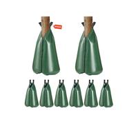 VEVOR Tree Watering Bag, 8 Packs 20 Gallons Watering Bags for New Trees, 5-9 Hours Slow Release Refillable Tree Drip Irrigation Bags with Zipper, Durable Tree Watering System for Deep Root Targeting