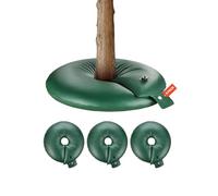 VEVOR Tree Watering Rings, 4 Pcs 20 Gallons Tree Watering Bags, 6-9 Hours Slow Release, Refillable Planting Water Bags, Water Saving, Heavy Duty Watering System for Shrub Tree Root Drip Irrigation