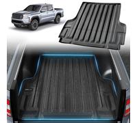 VEVOR Truck Bed Mat, Compatible with 2022-2024 Nissan Frontier, TPE Truck Bed Liner Mat Fits for 5 FT Bed, Thick and Heavy-Duty Bed Mat Car Accessories for All-Weather Protection, Prevent Slipping