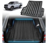 VEVOR Truck Bed Mat, Compatible with 2022-2024 Nissan Frontier, TPE Truck Bed Liner Mat Fits for 5 FT Bed, Thick and Heavy-Duty Bed Mat Car Accessorie