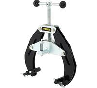 VEVOR Ultra Clamp, 2 to 6 in Diameter, High Strength Pipe Clamp with Quick Acting Screws, Steel Pipe Alignment Tool with Lightweight Design, Black