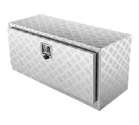 Vevor Underbody Truck Box 36"x17"x18", Hd Alum Diamond Plate, Lock/keys, Waterproof, T-Handle, Truck/van/trailer