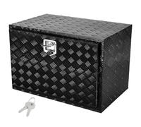 VEVOR Underbody Truck Box, 48" x 17" x 18" Pickup Storage Box, Heavy Duty Aluminum Diamond Plate Tool Box with Lock and Keys, Waterproof Trailer Storage Box with T-Handle Latch for Truck, Van, Trailer