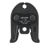 VEVOR V12 Pressing Jaw, 12mm Press Jaw for V-Type Stainless Steel Pipes, High-Strength Carburized Steel Crimping Jaws Compatible with Standard Press T