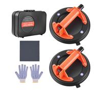 Vevor Vacuum Suction Cup, 203 mm Vacuum Glass Lifter With Abs Handle, 180 Kg Max Lifting Capacity Tile Suction Cup Tool