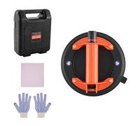 VEVOR Vacuum Suction Cup, 203 mm Vacuum Glass Lifter with ABS Handle, 180 kg Max Lifting Capacity Tile Suction Cup Tool with Carrying Case for Lifting Large Tile, Granite, Drywall, Windows (1-Pack)