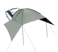 VEVOR Vehicle Awning, Large 10' x 7' Shade Coverage Car Side Awning, PU2000mm UV50+ Car Awning with Extended Side Canopies and Portable Storage Bag, Suitable for Truck, SUV, Van, Campers