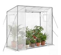Vevor Walk-In Greenhouse, 76.8" X 30.3" X 66.1" Greenhouse For Outdoors With Windows, Pe Cover, Roll-Up Zipper Door