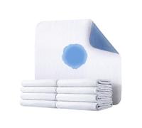 VEVOR Washable Underpads, 34 x 36-inch Reusable Bed Pads, Super Absorbent & Fast Drying Incontinence Bedwetting Pad for Bed Sofa and Mattress, Protective Pee Pads for Pet Adult Kid Elderly (10-Pack)