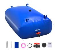 VEVOR Water Storage Bladder, 87 Gallon (330L) Water Storage Container Tank, 1000D PVC Large Capacity Soft Bag Bladder, Collapsible Portable for Garden
