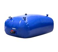 VEVOR Water Storage Bladder, 87 Gallon (330L) Water Storage Container Tank, 1000D PVC Large Capacity Soft Bag Bladder, Collapsible Portable for Garden Irrigation, Camping, RVs, Fire Prevention, Blue