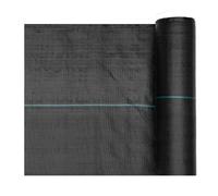 Vevor Weed Barrier Fabric Heavy Duty, 1.4X50Ft 3.2Oz Landscape Fabric, Woven Weed Blocker Fabrics, Garden Fabrics, Black