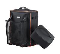 VEVOR Welding Backpack 35.6L Welder Backpack for Tools and Helmet 600D Polyester Extreme Gear Pack with Helmet Catch Bag Multi-Purpose Gear Storag