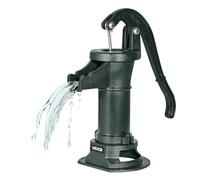 VEVOR Well Hand Pitcher Pump, 25 ft Maximum Lift, Antique Cast Iron Manual Hand Water Pump, NPT 1-1/4 in Connection, Easy Installation, Old Fashioned for Outdoor Garden, Pond, Backyard, Farm, Green