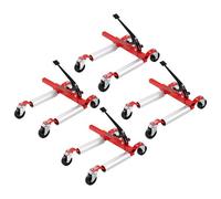 VEVOR Wheel Dolly, Max Capacity 1500 Lbs Car Dolly, Car Jack Dolly Lifter with 360° Rotatable Wheels, Heavy Duty Vehicle Positioning Ratchet Tire Jack