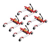 VEVOR Wheel Dolly, Max Capacity 1500 Lbs Car Dolly, Car Jack Dolly Lifter with 360° Rotatable Wheels, Heavy Duty Vehicle Positioning Hydraulic Tire Ja