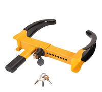 Vevor Wheel Lock, 2 Packs Universal Wheel Clamp Lock, Heavy-Duty Steel Tire Lock For Atv Rv Suv Car Golf Cart Boats