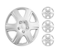 VEVOR Wheel Rim Cover Hubcaps, 15 in Diameter, Sturdy & Durable Scratch-Resistant Hubcap with Snap & Valve Nozzle Hole, ABS & PC Hubcap with High Rigidity & Less Wind Drag, Fits for All Weather Use
