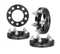 VEVOR Wheel Spacers, 1" 5x4.5" Wheel Adapters, 5 Lug Forged Spacer, 82.5 mm Bore Hubcentric 1/2"-20 Studs, Fit for 1984-2013 Jeep and Ford, 4 PCS Black