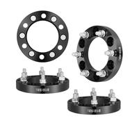 VEVOR 1" 6"x5.5" Wheel Spacers Wheel Adapters 6 Lug Forged Spacer 4 PCS Black