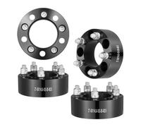 VEVOR Wheel Spacers, 2" 5"x4.5" Wheel Adapters, 5 Lug Forged Spacer, 82.5 mm Bore Hubcentric 1/2"-20 Studs Spacers, Fit for 1984-2018 Jeep and Ford, 4