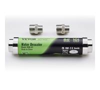 VEVOR Whole House Salt Free Descaler, Physical Scale Descaler for City Water, 18 GPM Whole House Water Descaler for All Kinds of Plumbing Pipes, SAAS Alloy is Durable for Over 10 Years
