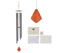 VEVOR Wind Chimes for Outside, 1524 mm, Deep Tone Wind Chimes with 6 Tubes, Unique Large Memorial for Anniversary, Amazing Outdoor Decor for Your Patio, Porch, Garden and Backyard, Black