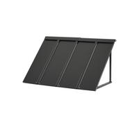 VEVOR Window Awning Door Canopy 44x24 in Outdoor Patio Steel Front Door Awnings