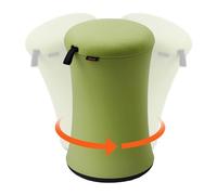 VEVOR Wobble Chair, Height-Adjustable (19.3-25") Wobble Chair with Fabric Cover, Flexible Seating Wobble Stool Made of Iron & Sponge, Ideal for School, Office & Home, 20° Tilt Angle, Age 12-18, Green