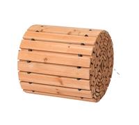 VEVOR Wooden Garden Pathway, 24 ft L x 17 in W, Non-Slip Straight Garden Walkway, Roll Out Cedar Outdoor Walkway Path with Wire Rope Connection, Decorative Paver for Backyard Wedding Party