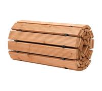 VEVOR Wooden Garden Pathway, 8 ft L x 17 in W, Non-Slip Straight Garden Walkway, Roll Out Cedar Outdoor Walkway Path with Wire Rope Connection, Decorative Garden Paver for Backyard Wedding Party