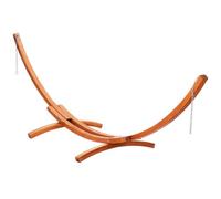 VEVOR Wooden Hammock Stand, 475 lbs Capacity Universal 2 Person Hammock Frame Fits 9-13 ft Hammocks, Larch Wood Arc Adjustable Stand for Hammock with Chain and Carabiner, for Outdoor and Indoor